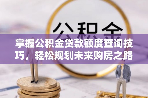 秦州掌握公积金贷款额度查询技巧，轻松规划未来购房之路
